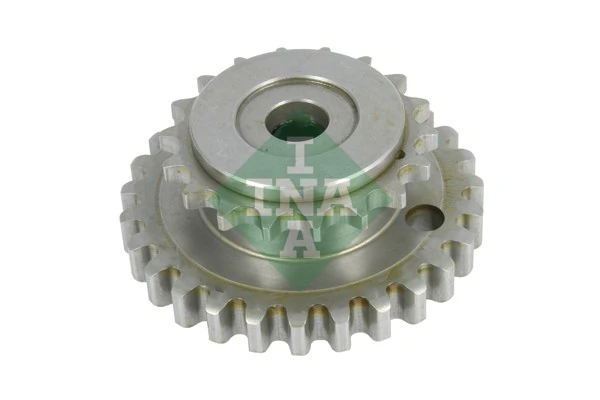 Gear, timing chain deflector